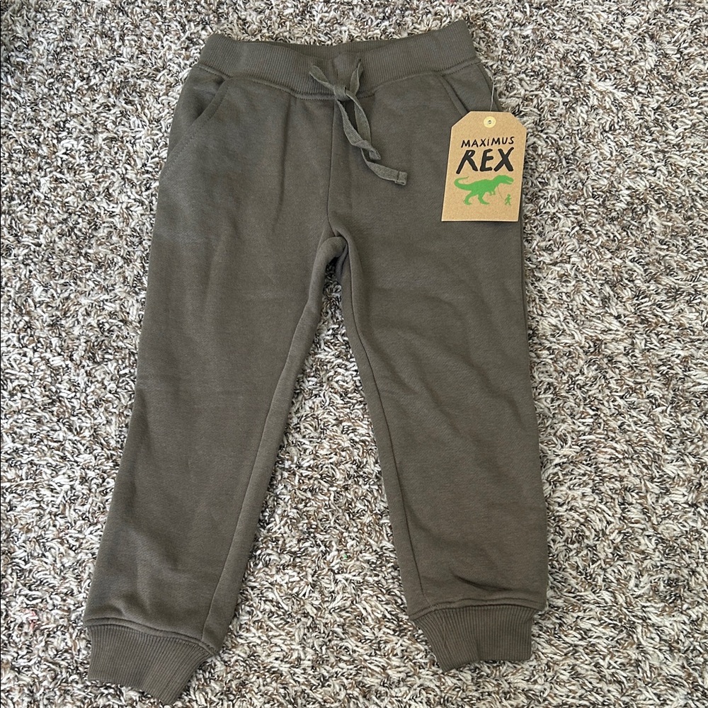 Kids Jogger Pants - Olive Green